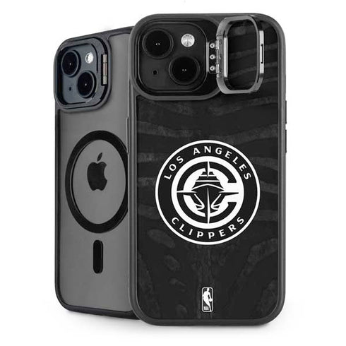 NBA LA Clippers Animal Print iPhone 14 Kickstand Case